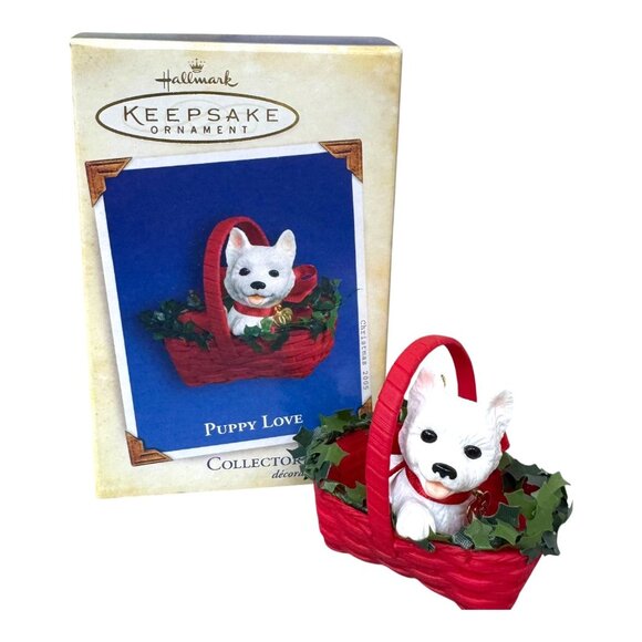 Hallmark Keepsake Puppy Love Christmas Ornament Collectors Series Canine Lot 3 - Picture 8 of 8